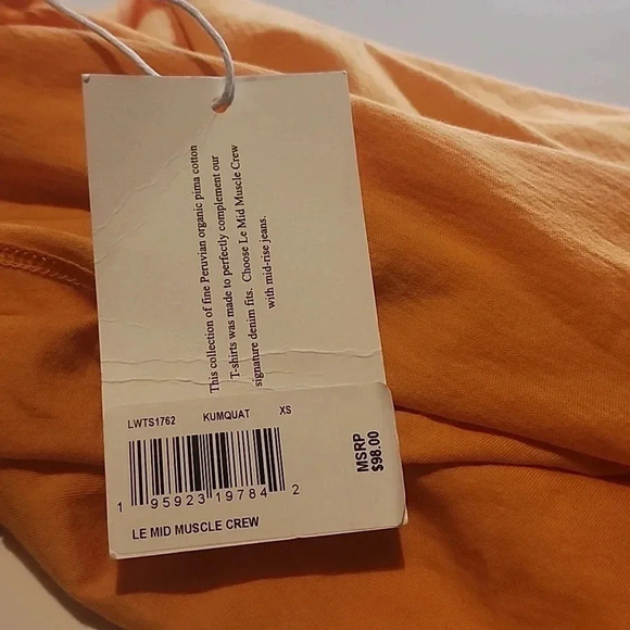 FRAME LE MID MUSCLE CREW SIZE XS - Picture 3 of 4